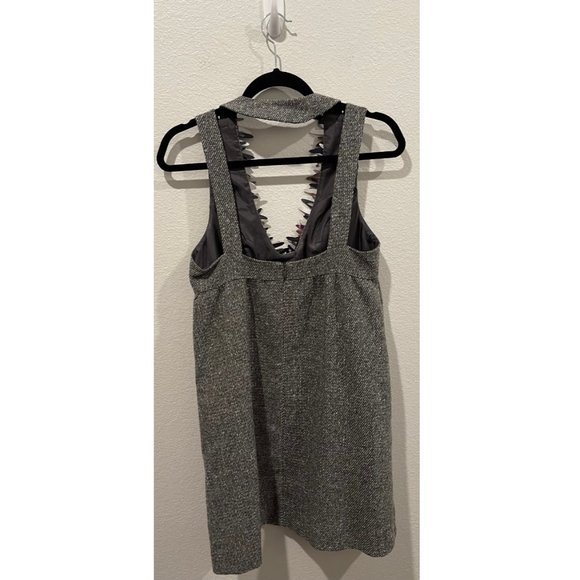 ANNA SUI Boucle Shift Wool Blend Mini Dress - Picture 9 of 9